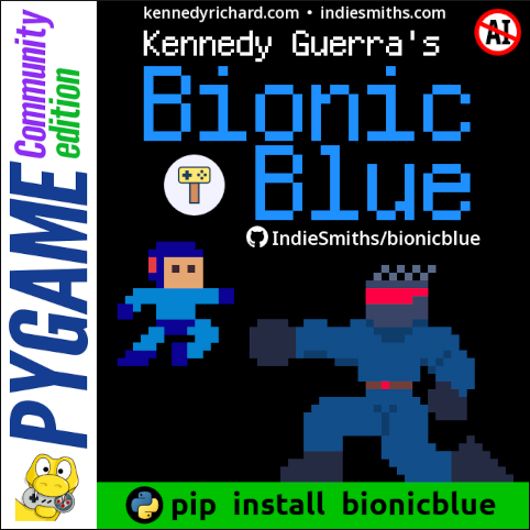 Box art for Bionic Blue game